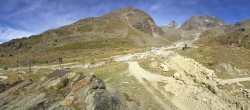 Archiv Foto Webcam Mittelstation Kreuzboden Saas-Grund Hohsaas 13:00