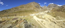 Archiv Foto Webcam Mittelstation Kreuzboden Saas-Grund Hohsaas 13:00