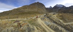 Archiv Foto Webcam Mittelstation Kreuzboden Saas-Grund Hohsaas 09:00