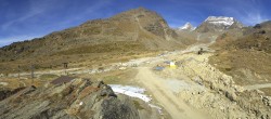 Archiv Foto Webcam Mittelstation Kreuzboden Saas-Grund Hohsaas 13:00