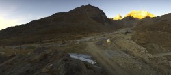 Archiv Foto Webcam Mittelstation Kreuzboden Saas-Grund Hohsaas 17:00