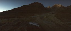 Archiv Foto Webcam Mittelstation Kreuzboden Saas-Grund Hohsaas 19:00