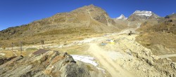 Archiv Foto Webcam Mittelstation Kreuzboden Saas-Grund Hohsaas 13:00
