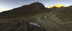 Archiv Foto Webcam Mittelstation Kreuzboden Saas-Grund Hohsaas 17:00