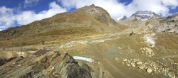 Archiv Foto Webcam Mittelstation Kreuzboden Saas-Grund Hohsaas 13:00