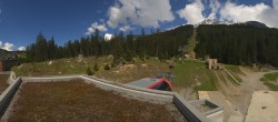 Archiv Foto Webcam Talstation Rothorn Gondelbahn Lenzerheide 13:00