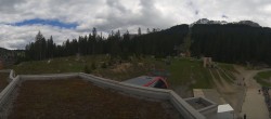 Archived image Webcam Base Station Rothorn Gondola Lenzerheide 13:00