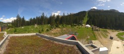 Archived image Webcam Base Station Rothorn Gondola Lenzerheide 11:00