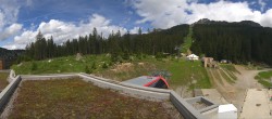 Archived image Webcam Base Station Rothorn Gondola Lenzerheide 13:00