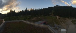 Archiv Foto Webcam Talstation Rothorn Gondelbahn Lenzerheide 19:00