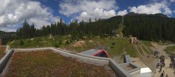 Archiv Foto Webcam Talstation Rothorn Gondelbahn Lenzerheide 13:00
