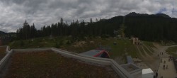 Archiv Foto Webcam Talstation Rothorn Gondelbahn Lenzerheide 15:00