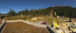 Archived image Webcam Base Station Rothorn Gondola Lenzerheide 13:00