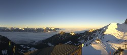 Archiv Foto Webcam Leysin Bergstation Berneuse Gondelbahn 07:00