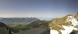 Archiv Foto Webcam Leysin Bergstation Berneuse Gondelbahn 11:00