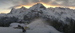 Archived image Webcam Schilthorn Allmendhubel Roundshot 07:00