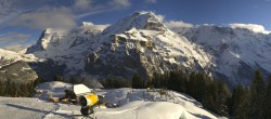 Archived image Webcam Schilthorn Allmendhubel Roundshot 13:00