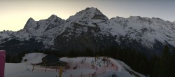 Archived image Webcam Schilthorn Allmendhubel Roundshot 01:00