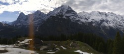 Archiv Foto Webcam Panoramacam Schilthorn Allmendhubel 07:00
