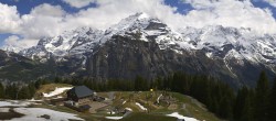 Archiv Foto Webcam Panoramacam Schilthorn Allmendhubel 13:00
