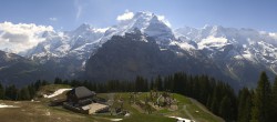 Archiv Foto Webcam Panoramacam Schilthorn Allmendhubel 09:00
