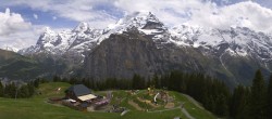 Archiv Foto Webcam Panoramacam Schilthorn Allmendhubel 13:00