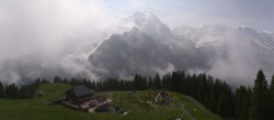 Archiv Foto Webcam Panoramacam Schilthorn Allmendhubel 09:00