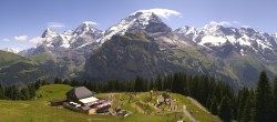Archiv Foto Webcam Panoramacam Schilthorn Allmendhubel 11:00