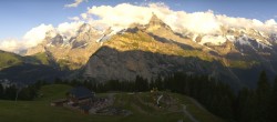 Archiv Foto Webcam Panoramacam Schilthorn Allmendhubel 19:00