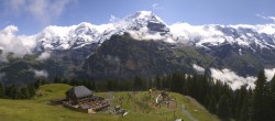 Archiv Foto Webcam Panoramacam Schilthorn Allmendhubel 11:00