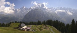 Archived image Webcam Schilthorn Allmendhubel Roundshot 11:00