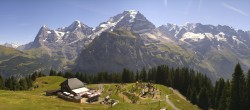 Archived image Webcam Schilthorn Allmendhubel Roundshot 11:00