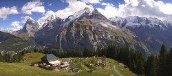 Archiv Foto Webcam Panoramacam Schilthorn Allmendhubel 13:00