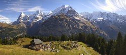Archiv Foto Webcam Panoramacam Schilthorn Allmendhubel 11:00