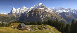 Archiv Foto Webcam Panoramacam Schilthorn Allmendhubel 13:00