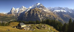Archiv Foto Webcam Panoramacam Schilthorn Allmendhubel 13:00
