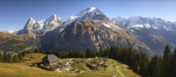 Archived image Webcam Schilthorn Allmendhubel Roundshot 13:00