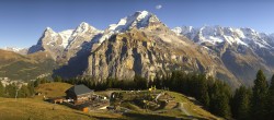 Archived image Webcam Schilthorn Allmendhubel Roundshot 15:00