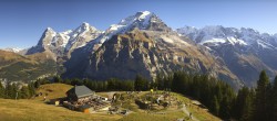 Archived image Webcam Schilthorn Allmendhubel Roundshot 13:00
