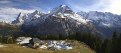 Archived image Webcam Schilthorn Allmendhubel Roundshot 11:00
