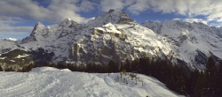 Archived image Webcam Schilthorn Allmendhubel Roundshot 13:00