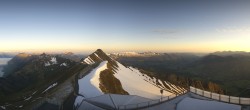 Archiv Foto Webcam Panoramacam Rothorn Gipfel Sörenberg 05:00