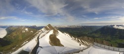 Archiv Foto Webcam Panoramacam Rothorn Gipfel Sörenberg 07:00