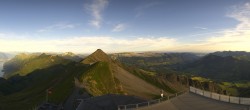 Archiv Foto Webcam Panoramacam Rothorn Gipfel Sörenberg 06:00