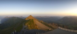Archiv Foto Webcam Panoramacam Rothorn Gipfel Sörenberg 05:00