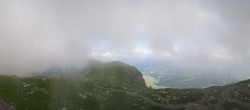 Archiv Foto Webcam Chäserrugg Churfirsten Toggenburg Panorama 17:00