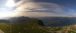 Archiv Foto Webcam Chäserrugg Churfirsten Toggenburg Panorama 07:00