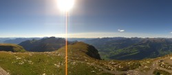 Archiv Foto Webcam Chäserrugg Churfirsten Toggenburg Panorama 09:00
