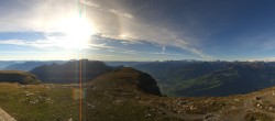 Archiv Foto Webcam Chäserrugg Churfirsten Toggenburg Panorama 08:00