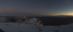 Archiv Foto Webcam Chäserrugg Churfirsten Toggenburg Panorama 19:00